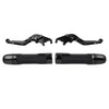 Daytona 675 CNC Black Extendable Brake Clutch Levers & Grips (2006-2018)