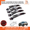 Nissan Navara NP300 Black Edition Outside Grip Door Handles Set (2015-2023)