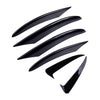 Mercedes Benz W205 Front & Rear Bumper Side Vent Canards (2015-2018)