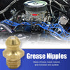 Motorcycle Car 16pcs 1/4-28 Brass Grease Nipple Fitting