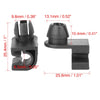 Peugeot 206 307 308 408 5 x Plastic Hood Prop Rod Clips (2000-2014)
