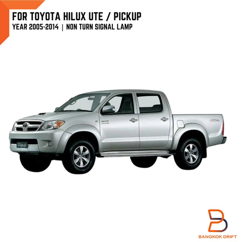 Toyota Hilux Ute Vigo LH Chrome Outer Mirror Cover (2005-2014)