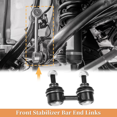 Chevrolet Prizm 2 x Front Stabilizer Sway Bar Links (1998-2002)
