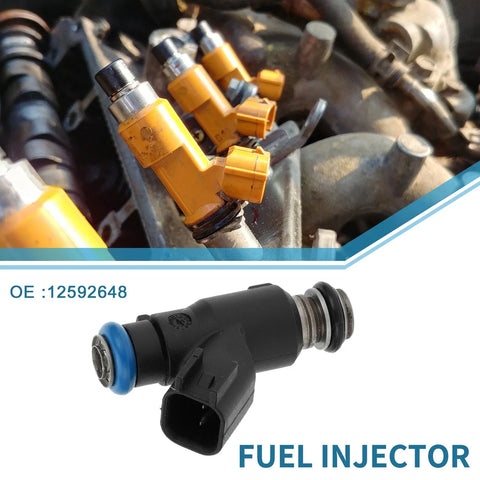 Chevrolet Impala (2006-2010) Black 1 Pc Fuel Injector 3.5L