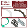 Yamaha WR250F YZ250FX Clutch Friction Steel Plates & Gasket Kit (2015–2019)