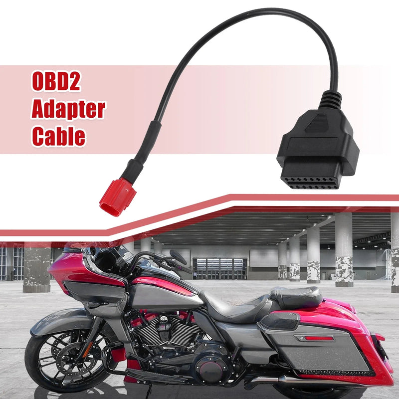 Yamaha Harley-Davidson 6 Pin OBDII Cable Adapter