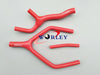 Yamaha YZ125 1989-1992 - Blue Silicone Radiator Hose Kit