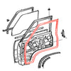 Toyota Hiace Van 1982-2007 Front Door Weatherstrips