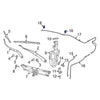 Jeep Compass Front Windshield Washer Hose (2017-2024)