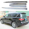 Infiniti QX80 4X Chrome Door Sill Moulding Strip (2011–2024)