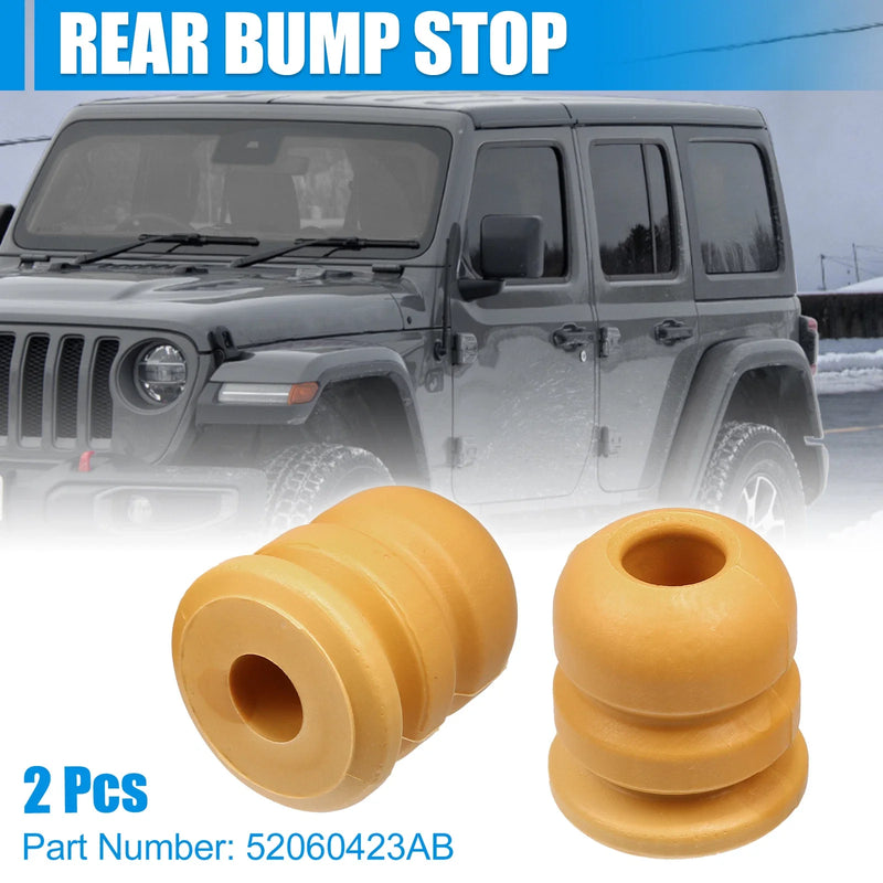 Jeep Wrangler 2018-2022 2-Door Rear Bumper Stops (2 x Bumpers)