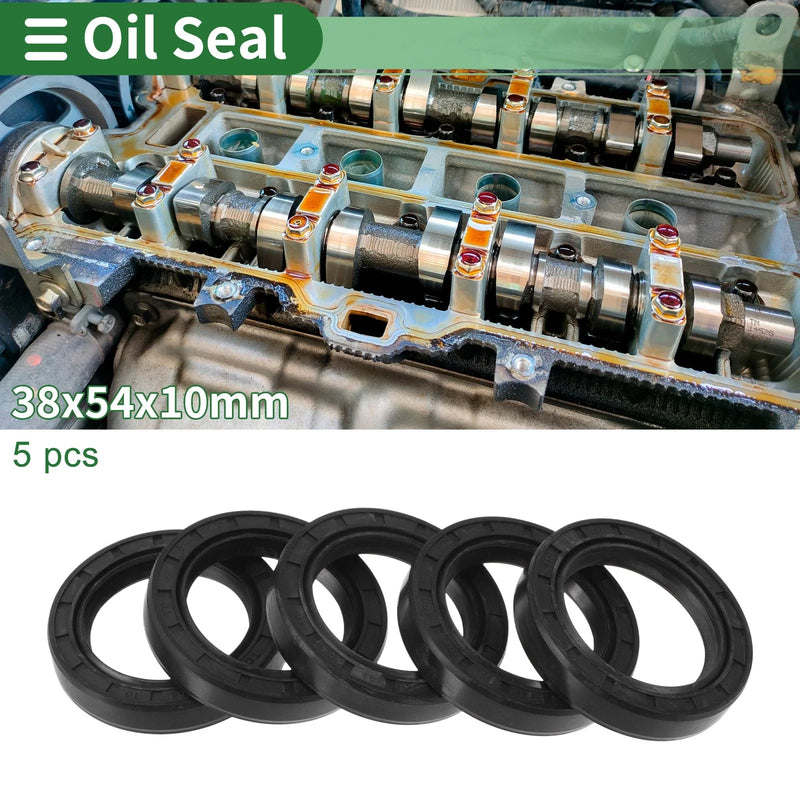 Make Model Oil Seal / 38x54x10mm / NBR Rubber 5 Pcs