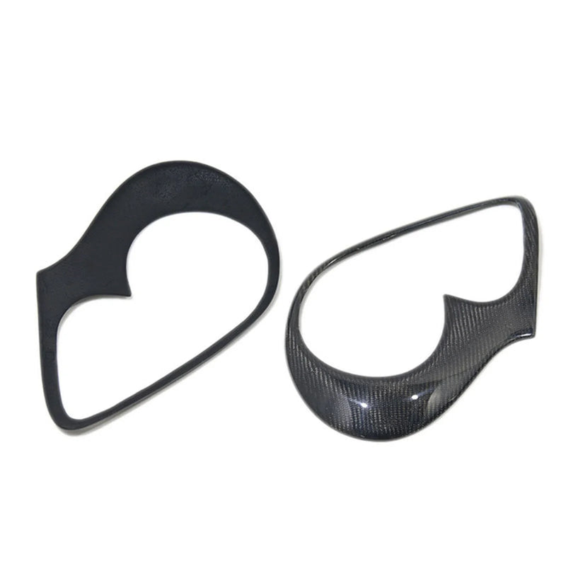 Porsche Cayenne 955 1 Pair Carbon Fiber Headlight Eyebrow Covers (2002-2007)