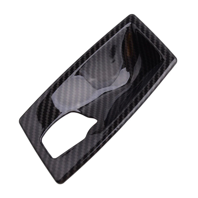BMW 5 Series E60 E61 4x Black Door Handle Bowl Cover Trim (2004-2005)