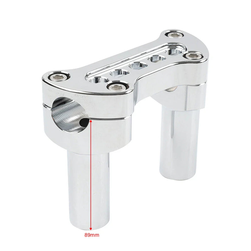Harley Dyna Softail Sportster 3.5" Handlebar Riser & Top Clamp (2006-2023)