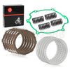 Kawasaki KX80 KX85 KX100 Clutch Kit Heavy Duty Springs Cover Gasket (1985–2001)