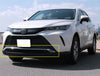 Toyota Harrier Venza Chrome Front Lower Bumper Grille Cover Trim (2020-2024)