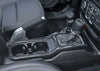 Jeep Wrangler JL Carbon Fiber 2 x Gear Shift Panel Cover Trim (2018-2023)