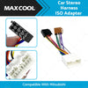 Mitsubishi Car Stereo ISO Connector Adapter Wiring Cable