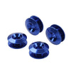Trunk Hatch Lid 4PCS Blue Quick Release Bumper Holder Clips
