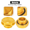 Toyota RAV4 Gold Tone Aluminum Alloy Oil Filler Cap Cover (2013-2023)
