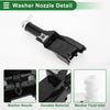 Mitsubishi Pajero Headlight Washer Nozzle (2000-2006)