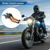 Yamaha TMAX560 Black Orange Levers / 1 Pair / Adjustable Short Long Brake Clutch Levers (2012–2024)