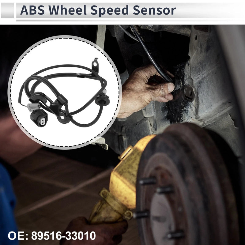 Toyota Camry ABS Wheel Speed Sensor 1 Pc Rear Right (2002–2006)