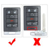 Cadillac Escalade ESV EXT Smart Keyless Remote Key Shell Case (2007-2014)