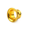 Universal CNC Gold 50mm Carburetor Air Inlet Tip Vent Collar Horn Protector