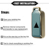 Mitsubishi Outlander TPU Blue Remote Key Fob Cover (2014-2023)