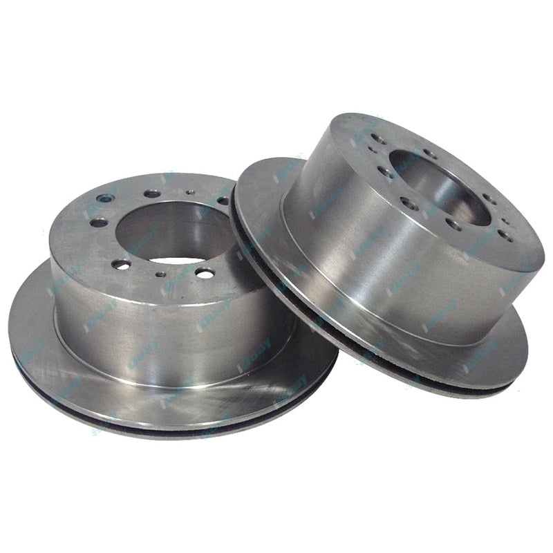 Landcruiser 80 Series 1990-8 / 92 FJ80 HDJ80 HZJ80 Brake 2 Rear Disc Rotors