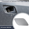Volvo XC60 Gray Front Right Bumper Headlight Washer Nozzle Cover (2010-2023)