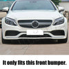 Mercedes W205 Front Bumper Tow Eye Hook Cover Cap (2015–2018)