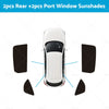 Mazda CX-8 2018-2023 Magnetic Car Window Sun Shade Mesh