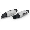 Honda CBR600RR CBR600 F4 F4i Silver Rear Passenger Foot Pegs (2003-2012)