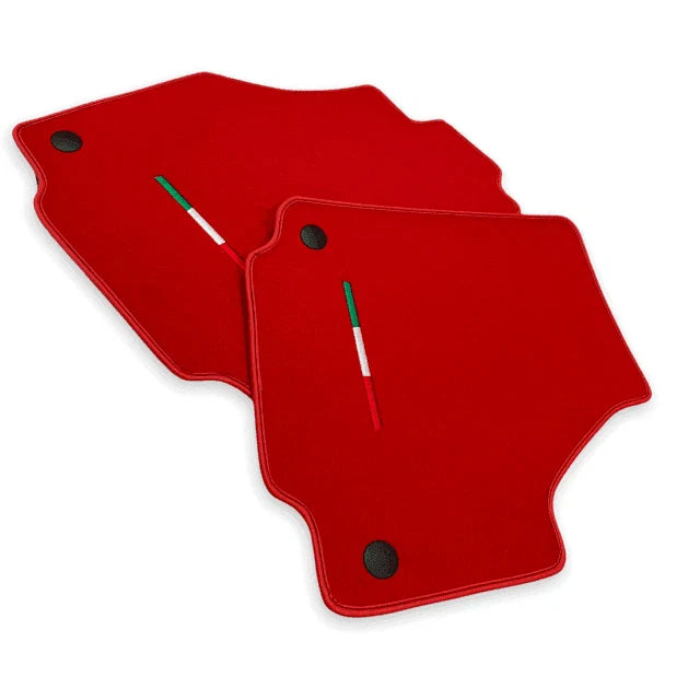 Ferrari 488 GTB Red Floor Mats (2015-2022)