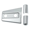 Jeep Wrangler JK 2 x Front Engine Hood Hinge Cover Trim (2007-2018)