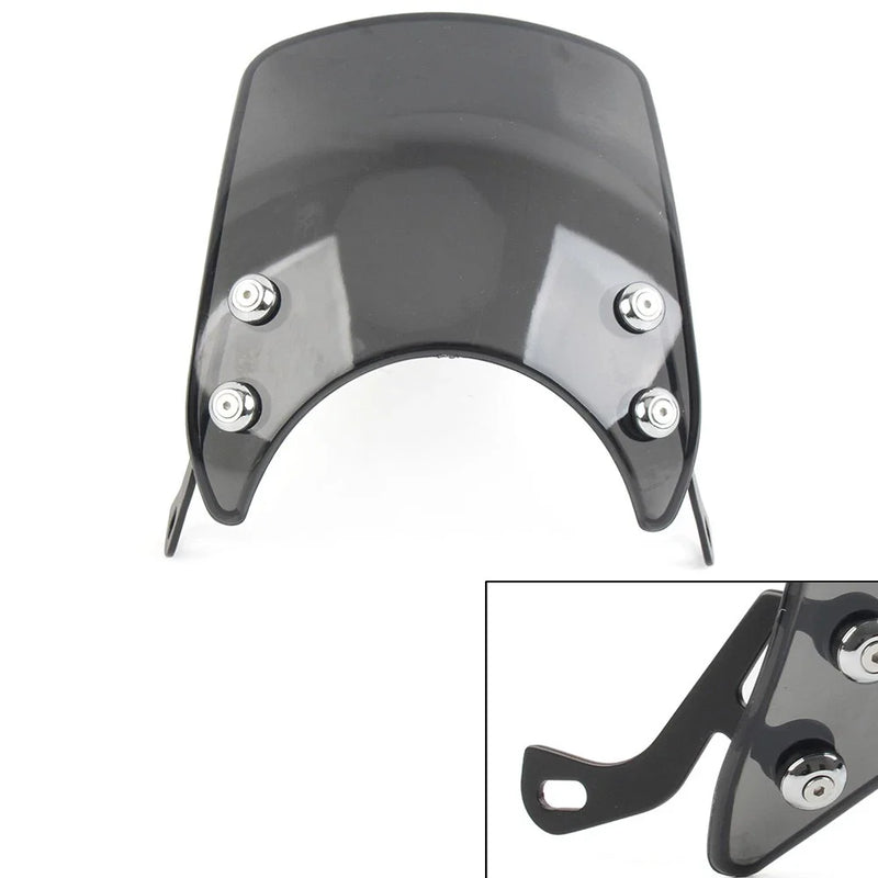 Universal Fit Motor Gray 5-7 Inch Wind Deflector