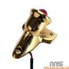 Custom Harley Bobber Brass Crocker Style LED Tail Light Assembly