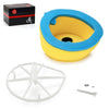 Honda CR125R CR250R Air Filter & Cage Body w/ Wingnut Screw (2002–2007)