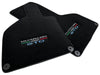 Lamborghini Huracan STO 2014-2022 Black Tailored Light Blue Floor Mats