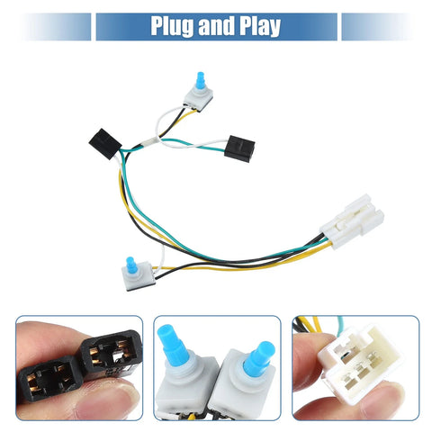 Dodge Ram Overhead Console Map Light Wiring with Switches (2002-2018)