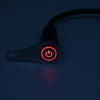 7 / 8" Handlebar Mount Push Button Fog Headlight B LED Switch ON/OFF