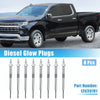 Chevrolet Express 2500 8 x Diesel Glow Plugs (2006-2016)