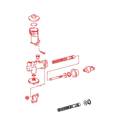 Clutch Master Cylinder for Toyota Hilux Surf 4Runner 1989-1995