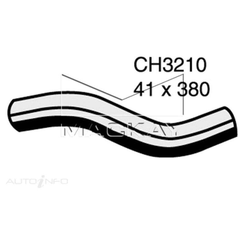 Toyota Landcruiser HDJ100 Lower Radiator Hose (2000–2007)