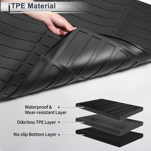 Chevrolet Jetour T2 Travellar TPE Cargo Liner Rear Trunk Mat (2023-2025)
