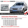 Mercedes Benz C-Class W203 Headlight Lens Cover Replacement (2001-2007)