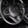 Hyundai Palisade Santa Fe Lower Chin Cover Trim Wood Grain Steering Wheel